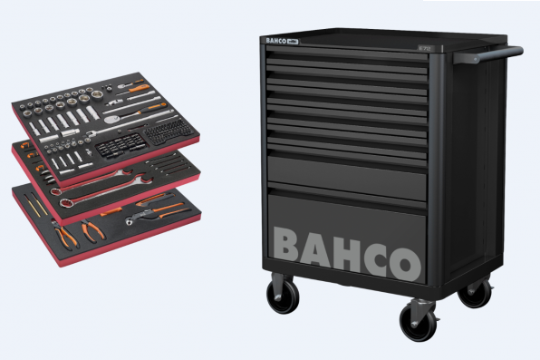 Servante BAHCO 7 Tiroirs - noir - 216 outils *_0