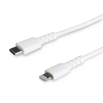 StarTech Cble USB-C vers Lightning Blanc Robuste 1m_0