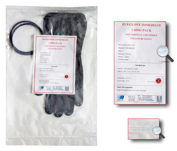 Stérilisation de matériel - Gants ELS, gants de BAG, manchettes et bagues - Rayonnement Gamma entre 25 et 50 KGy_0