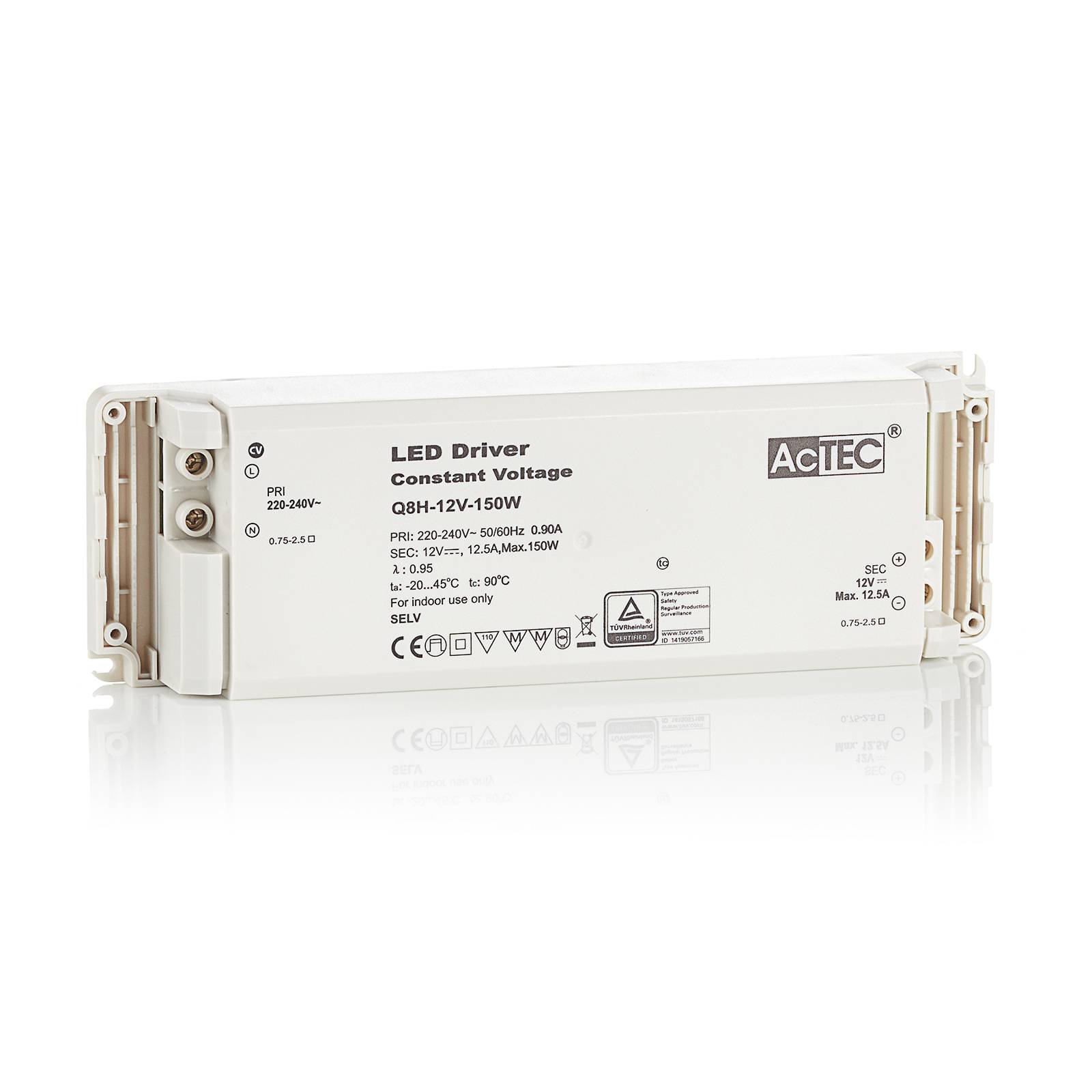 ACTEC Q8H DRIVER LED CV 12 V, 150W