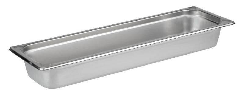 APS 81802 Bac gastro inox GN 2/4 - 53 x 16,2 cm, profondeur 6,5 cm - argenté inox 81802_0