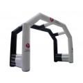Arche gonflable publicitaire personnalisable en toile PVC M2 740 gr/m² - largeur 10 m - formes rondes, carrées ou 5 côtés_0