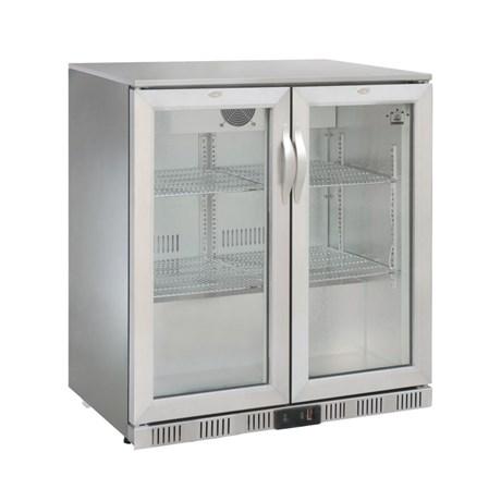 ARRIÈRE DE BAR INOX 2 PORTES HORECA SELECT GBC1002S