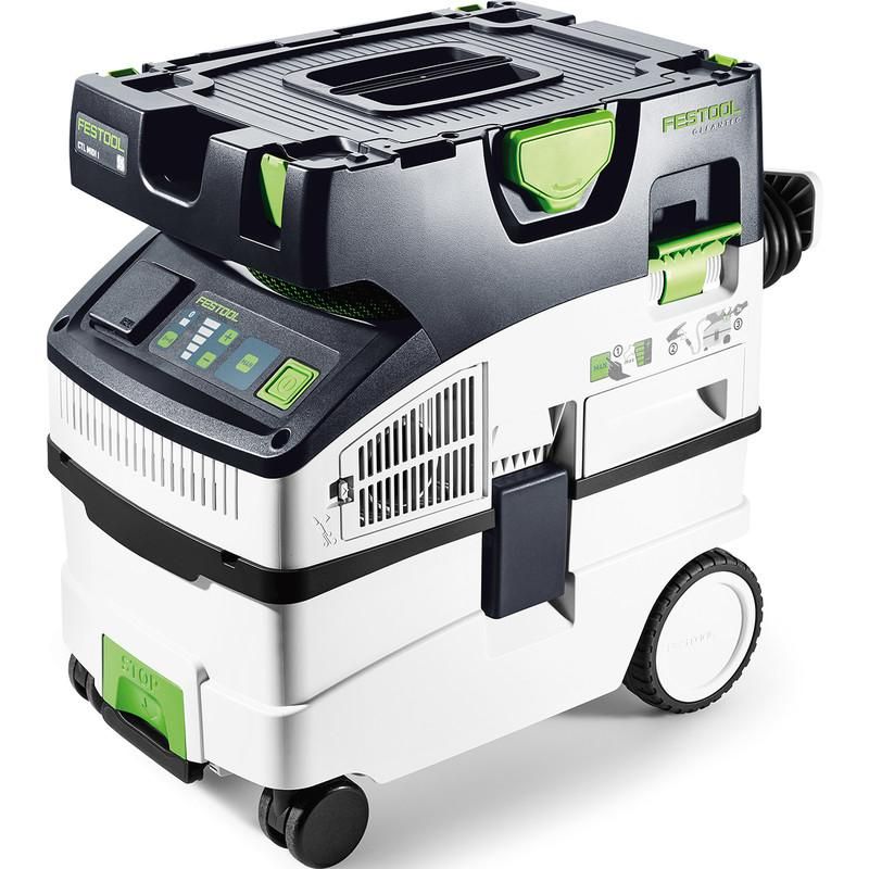 ASPIRATEUR EAU-POUSSIÈRE FESTOOL CLEANTEC CTL MIDI I 1200W 15L