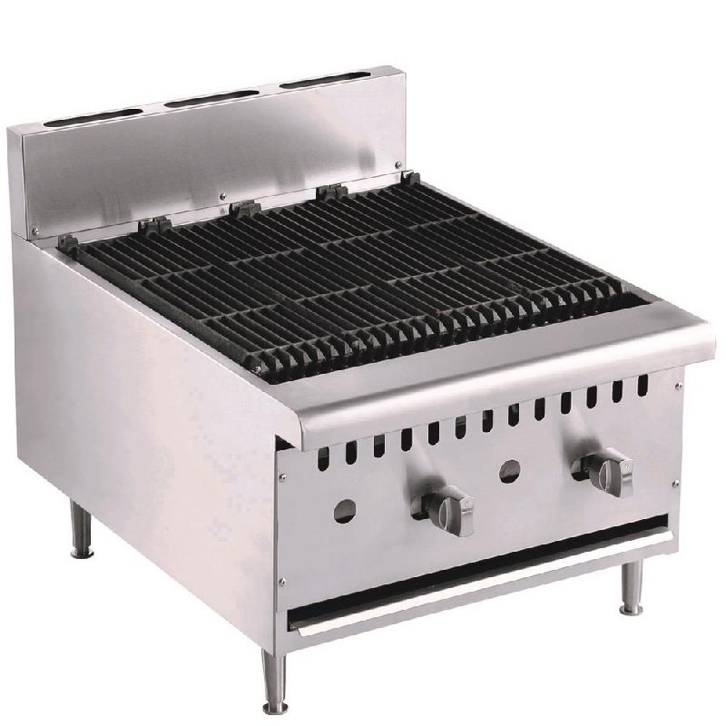 Barbecue grill pierre lave gaz à poser - 18kW - Référence 7455.0900_0