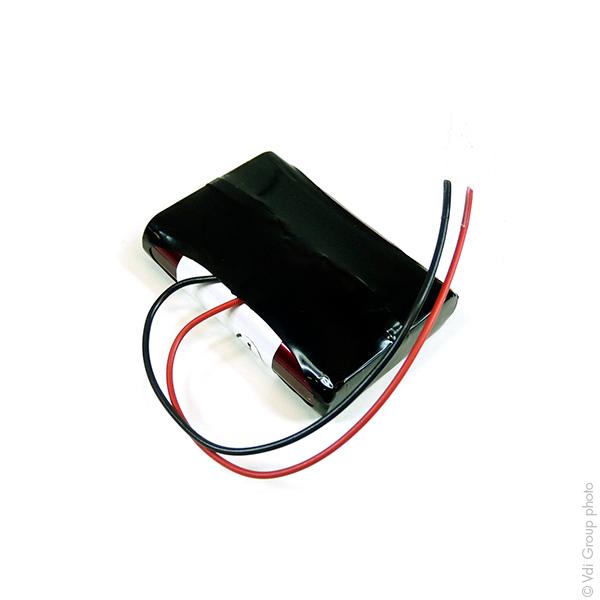 Batterie industrielle Li-ion 1S1P 103450 + PCM (7.2Wh) 3.6V 2.35Ah - Panasonic - Protection intégrée_0