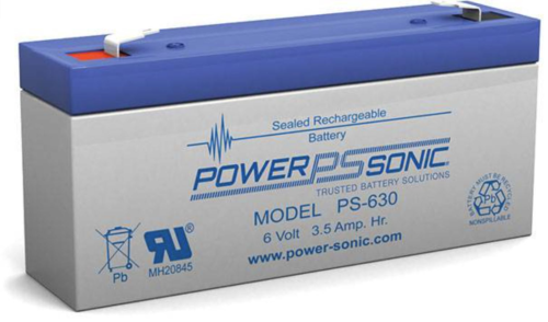 Batterie Power Sonic PS-630 6V 3,4Ah_0