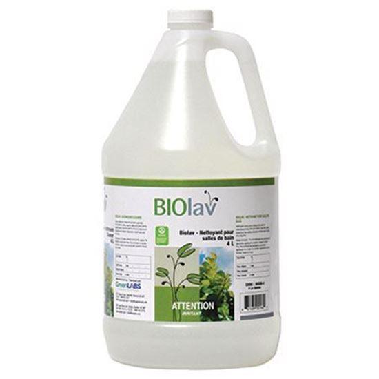 Biosb-4 - Nettoyant salle de bain 4L - Biolav - pour tuiles céramiques, joints de mortier et résidus de savon/tartre_0