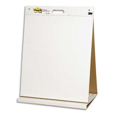 BLOC CHEVALET DE 20 FEUILLES POST-IT MEETING CHART - 58 X 50 CM