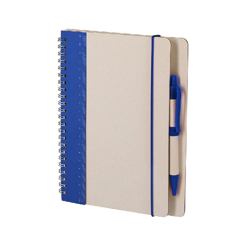 Bloc-notes et stylo bleu - 8435408323499_0