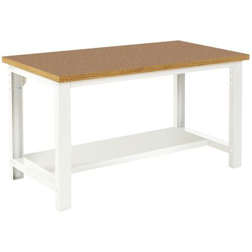 BOTT 1 ÉTABLI FIXE CUBIO AVEC TABLETTE FIXE - LARGEUR 150 CM - ARPHÉNOL