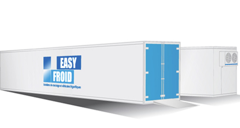 Caisse frigorifique E85CF - 32 palettes - 86m³ - Températures positives et négatives - Marques Lecapitaine/Chereau/Aubinau_0
