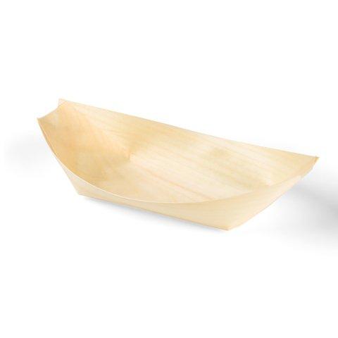 CARTON DE 1000 (20 PAQUETS DE 50) BARQUETTES EN FEUILLE DE PIN 80X55X20 MM