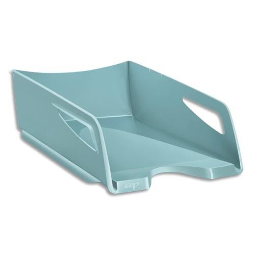 CEP Lot de 6 Maxi corbeille à courrier Riviera, 24x32, en polystyrène choc (PS), coloris vert d'eaurt d'eau - 3462159017129_0