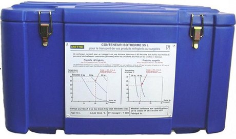 CONTENEUR ISOTHERME 55 L