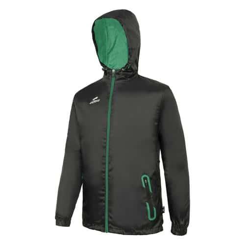 COUPE VENT ZEPHYR - ELDERA - NOIR/VERT