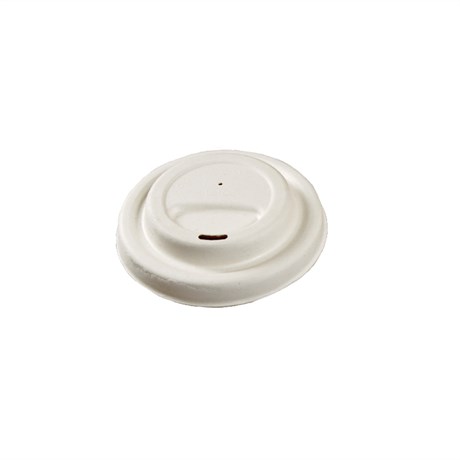 COUVERCLE POUR GOBELETS À CAFÉ 360 ML CELLULOSE BLANC (VENDU PAR 1000)