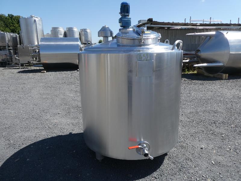 Cuve ETA 1000 L - CUV452 - Inox 304 L - Agitation Tri-pâle et Pendulaire_0