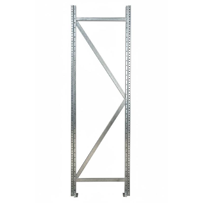 Echelle rayonnage mi lourd gv4 h.2000 x p.600 mm pré-galvanisée - 5713744_0