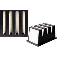 Filtre compact ePM10 60% / M6 - FISA - Débit d'air 3 500 m3/h - Dimensions 592x490x292 mm_0
