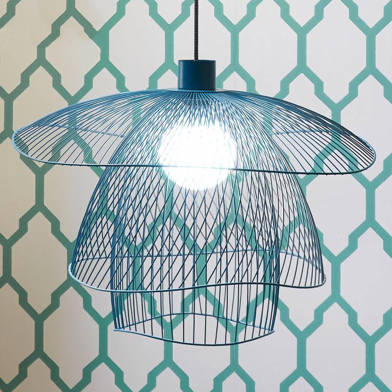 FORESTIER PAPILLON S SUSPENSION 56 CM BLEUE-GRISE