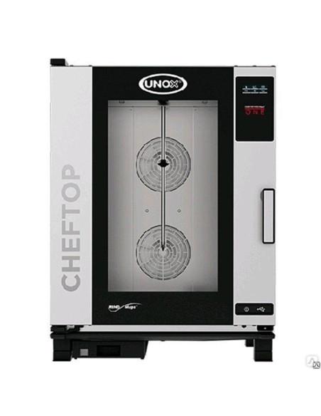 Four UNOX mixte CHEFTOP MIND.MAPS™ ONE électrique 10 niveaux GN1/1 - Référence : XEVC-1011-E1RM - Acier inox - 67 mm - Made in Italy_0