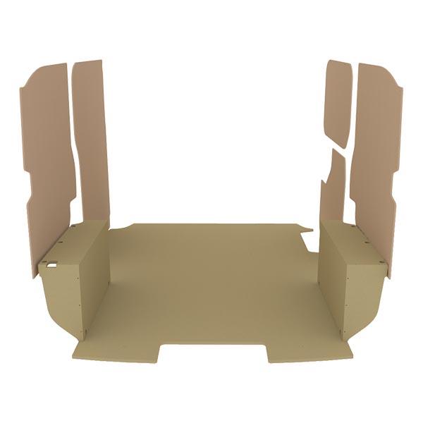Habillage bois natural K2 aggloméré + MDF / Portes arrière incluses_0