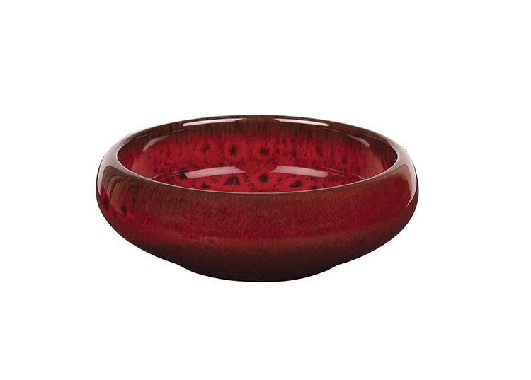 In Situ - Coupelle Carmin Gourmet en grès rouge diamètre 9,5 cm - boite de 12 - rouge Grès 052044_0