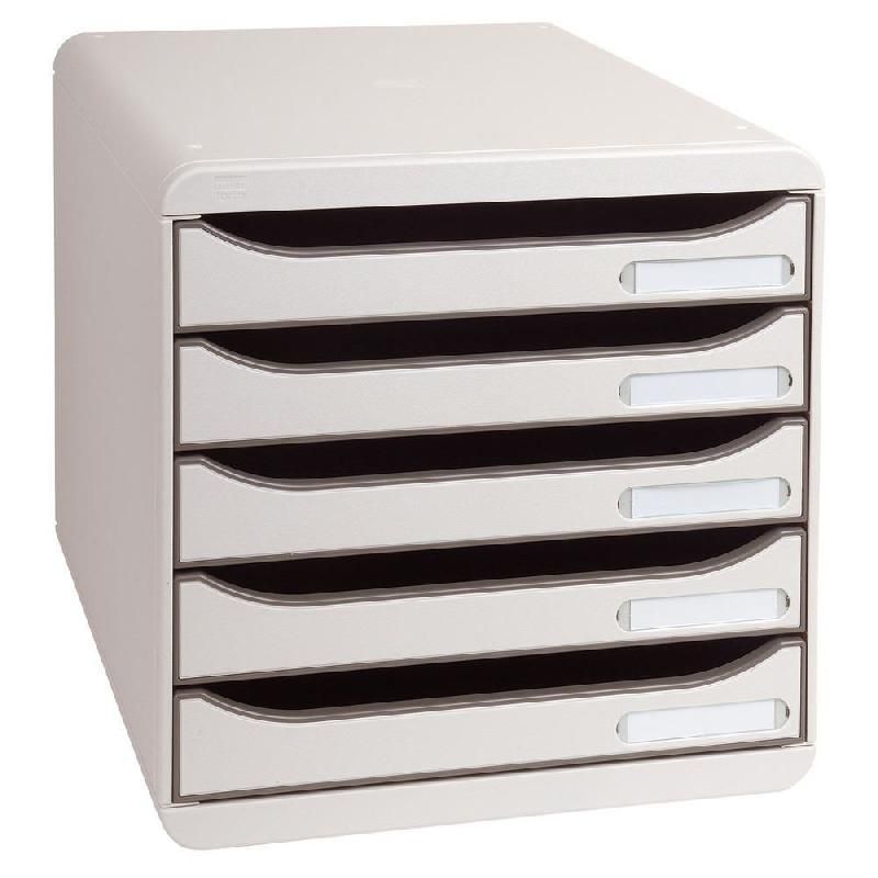 MULTIFORM MODULE DE CLASSEMENT GRIS À 5 TIROIRS