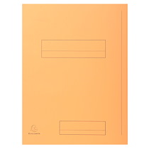 PAQUET DE 50 CHEMISES IMPRIMÉES 2 RABATS SUPER 210 - 24X32CM - BULLE - LOT DE 5
