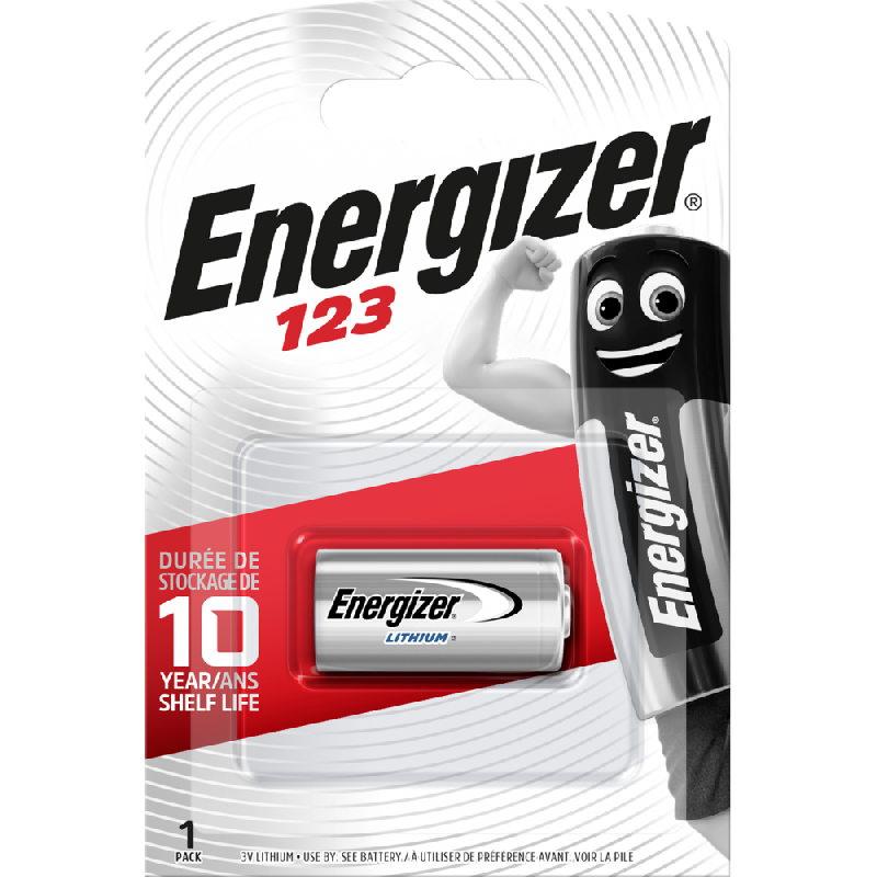 Pile lithium cr123, 1.5 v, ENERGIZER_0