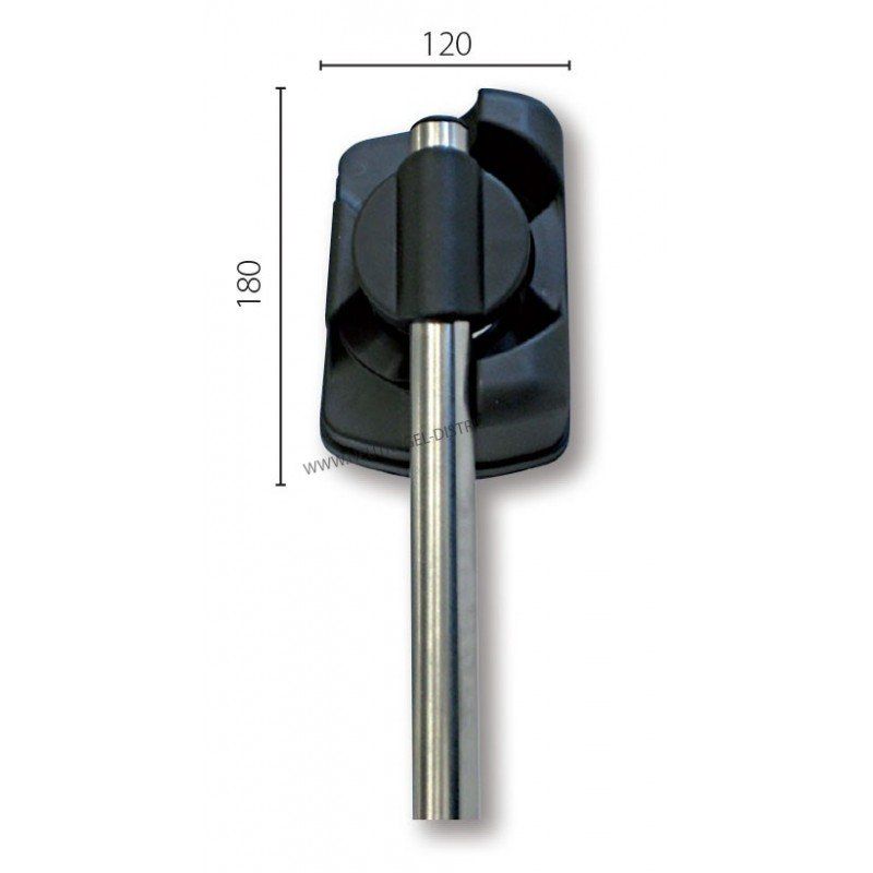 Poignée extérieure à décollement - Pour porte de chambre froide 120 mm - Réf. PCPE906 - Coulissante gauche_0