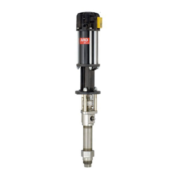 Pompe pneumatique à piston - 2 billes - Débit jusqu'à 68 l/min - Applications jusqu'à 400 bar - Acier ou Inox_0
