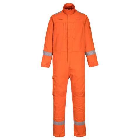 PORTWEST FR501 COMBINAISON BIZFLAME PLUS LÉGÈRE ORANGE - TAILLE XXL - STANDARD