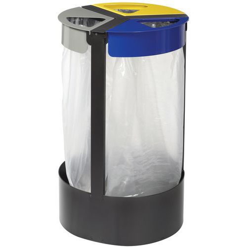 3 FLUX SUR PIED CITWIN PREMIUM GRIS - JAUNE COLZA-BLEU - ROSSIGNOL PRO