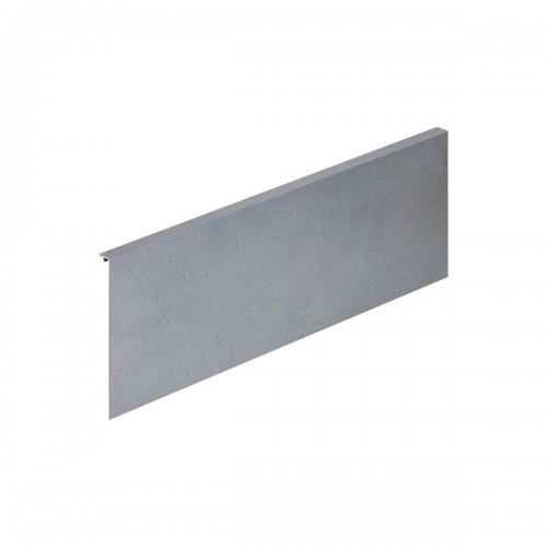 PROFIL DE FINITION - COIFFE - 2M - H187MM - BÉTON - DESIGN CAPE HETTICH