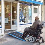 RAMPE D'ACCÈS PLIABLE ALUMINIUM