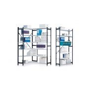 Rayonnage polyvalent - EOL - montants pleins 35 x 35 mm - 120 kg max par tablette_0