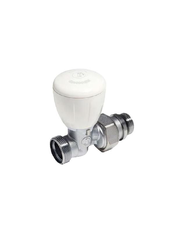 ROBINET DE RADIATEUR DROIT 1/2 D16 - GIACOMINI - R432X033
