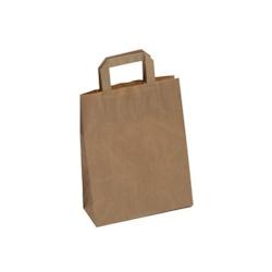 Sac kraft brun à poignée 220x(50x2 de soufflets)x280mm x 250 JORIDEAL - marron papier 3276168655513_0