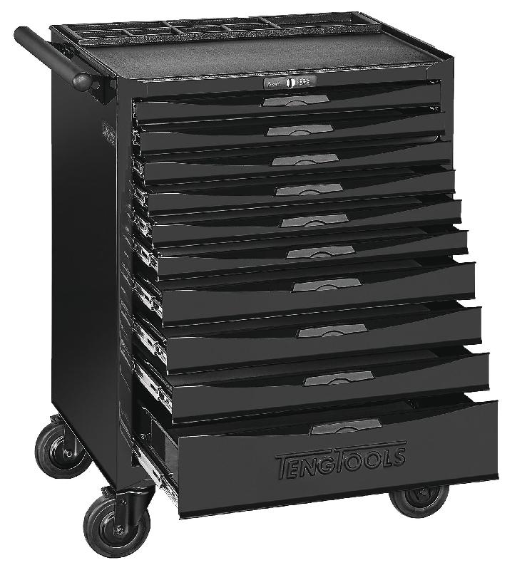 Servante atelier 10 tiroirs noir Teng Tools TCW810NBK_0