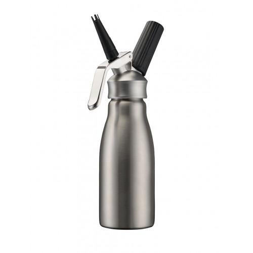 SIPHON INOX PROFESSIONNEL KAYSER POUR PRÉPARATIONS CHAUDES ET FROIDES - 1 L