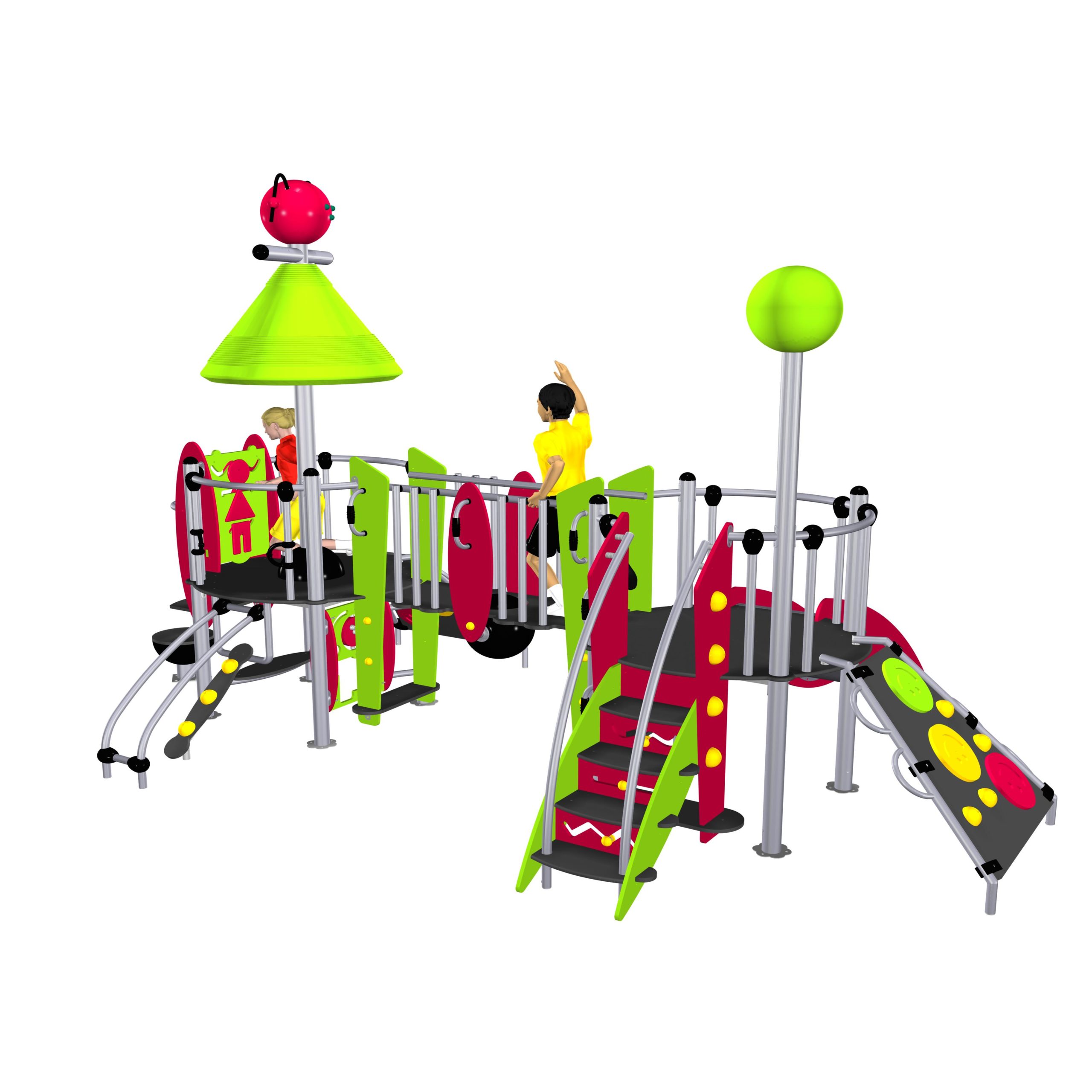 Structure multi-activités métallique etnik kermadec - ld1ek0120 - ludoparc_0