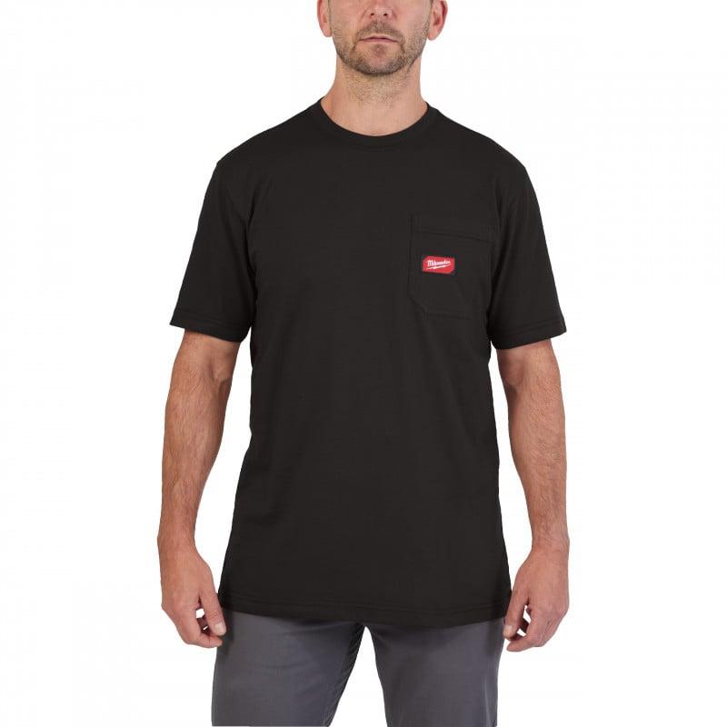 T-shirt travail manches-courtes noir MILWAUKEE | 4932493003 MILWAUKEE | 4932493003_0