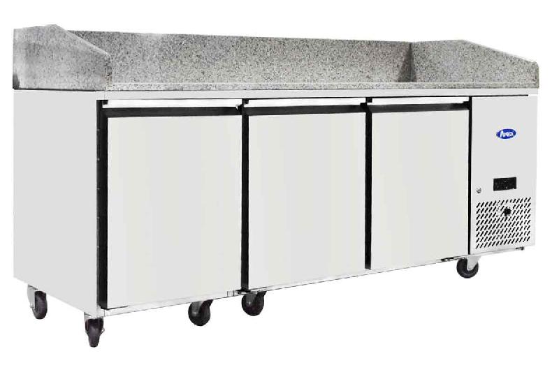 Table à pizza 400×600 3 portes 580L Atosa_0