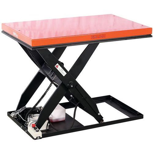 TABLE ÉLÉVATRICE ÉLECTRIQUE 1 T 800 X 1300 MM ÉCONOMIQUE - STOCKMAN