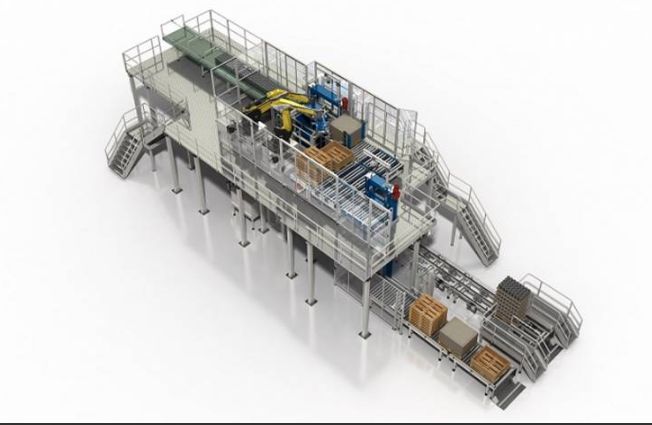Torpedo RAD EC/FC - Dépalettiseurs pour boîtes pleines et vides - Clevertech France - Très grande vitesse_0