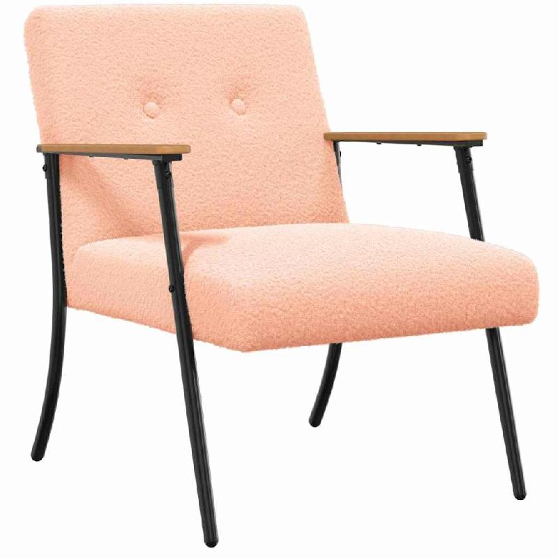 VidaXL fauteuil Rose 59 x 75 x 78 cm Modèle Vega Master Ligne - 42017700_0