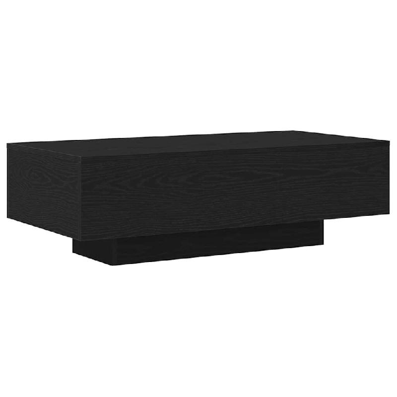 VidaXL Table basse Chêne noir 100 x 49,5 x 31 cm Bois d'ingénierie Modèle Zenithal Moderne - 862573_0