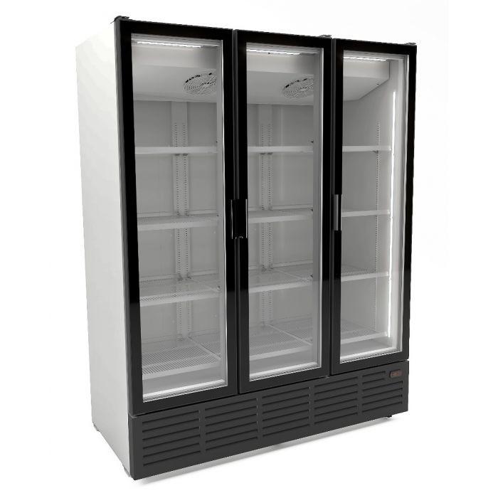 Vitrine réfrigérée murale en libre-service en 3 portes_0